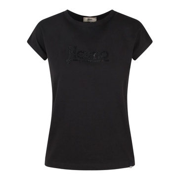 Rhinestone Logo Jersey T-Shirt