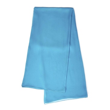 Clear Blue Silk Scarf