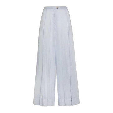 Sky Blue Wide Trousers