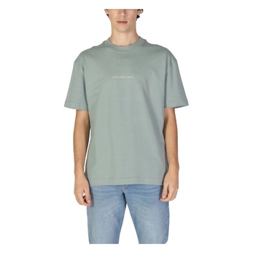 Green Printed Cotton Tee