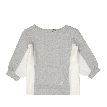 Cotton Sweatshirt with Kangaroo Pocket