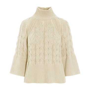 Ivory Cable Knit Sweater