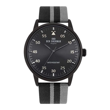 Analog Fabric Watch, Stainless Steel Case