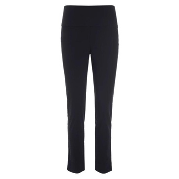 Black Magic Stretch Slim-Fit Pants