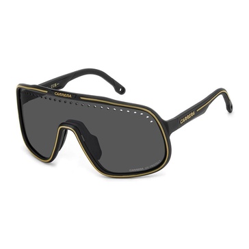 Sporty Black Gold Sunglasses