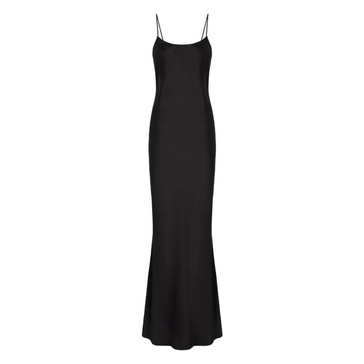 Black Dress with Low Cut Back
