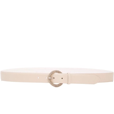 Elegant Bianco Belts with Rhinestones