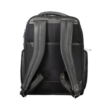 Black Leather Backpack