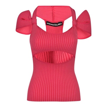 Raspberry Pink Halterneck Top Surf SS24