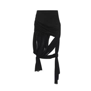 Mini Skirt with Drapings