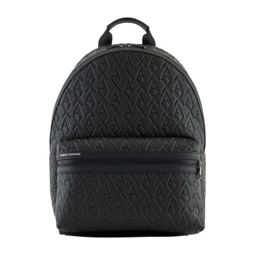 Eco-friendly Black Backpack with Zip Closure