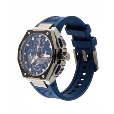 Precisionist X Blue Rubber Strap
