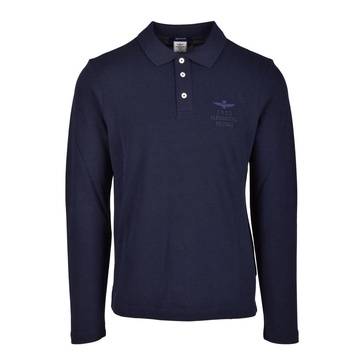 Military Style Cotton Polo Shirt