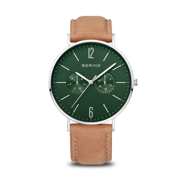 Men's Watch Classic 40 mm Leather Strap 14240-608