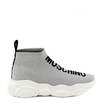 Gray/Black Low Sneakers