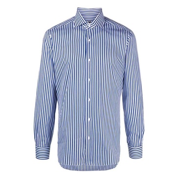 Striped white and blue shirt Culto model