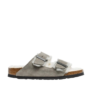 Arizona Shearling Sandals Narrow