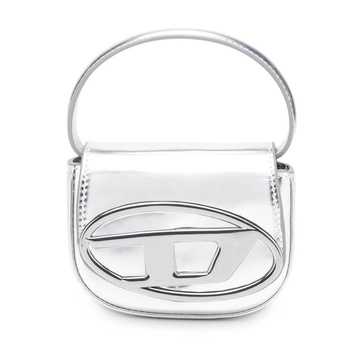 Iconic mini bag in mirrored leather