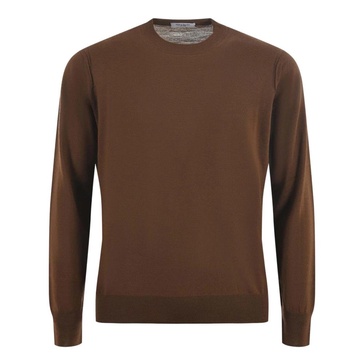 Brown Virgin Wool Sweater