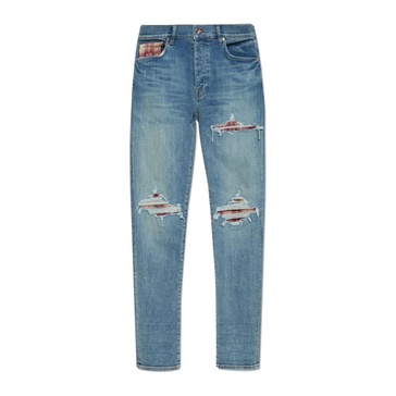 Jeans with patches