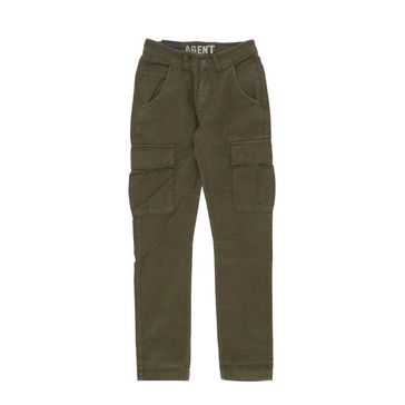 Dark Olive Cargo Trousers Men