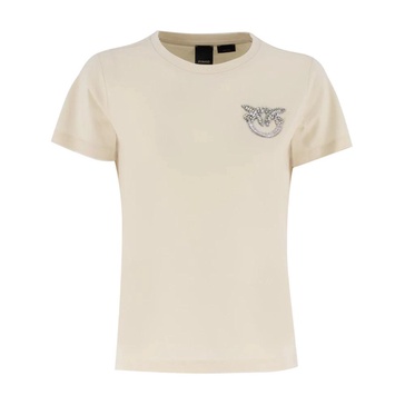 Love Birds Embroidered Cotton T-shirt