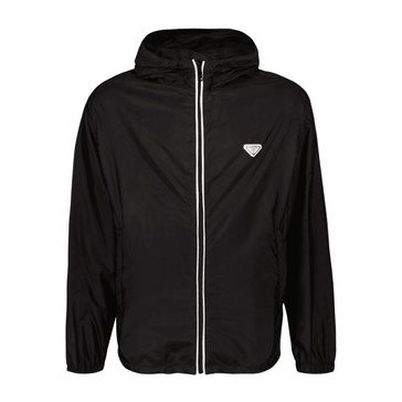 Nylon Windbreaker Jacket