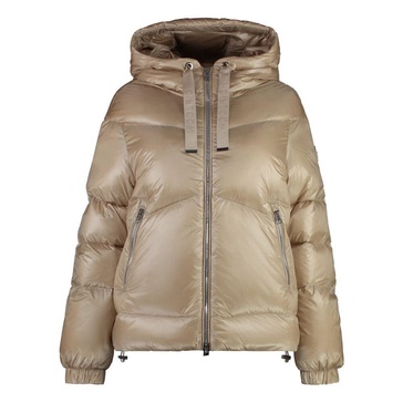 Hooded Nylon Down Jacket