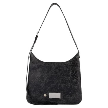 platt shoulder bag -  - leather - black