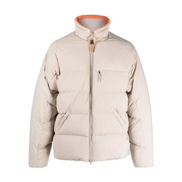 Padded High Neck Zip Jacket