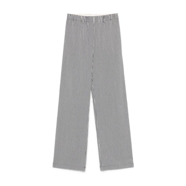 Blue Elasticated Waistband Trousers
