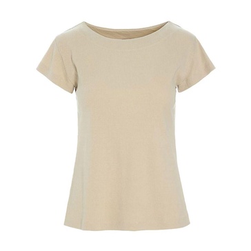 Rib Knit T-shirt