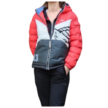 Waterproof Color-Block Hooded Jacket