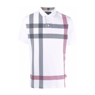 Checked Cotton Polo Shirt