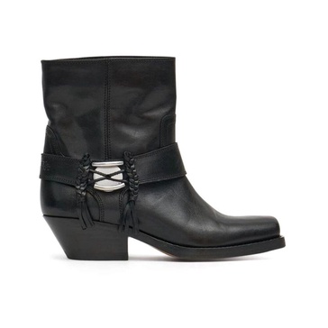 Gaucho Cuban Heel Leather Boots