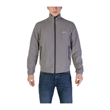 Gray Blend Jacket for Men
