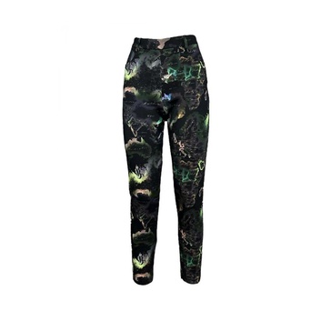 Cotton Geometric Pattern Pants