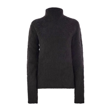 Black Alpaca Sweater AW24