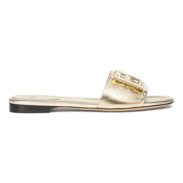 Baguette Leather Gold