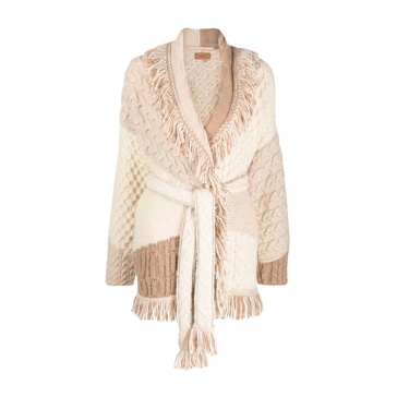 Talking Glacier Wool Cardigan