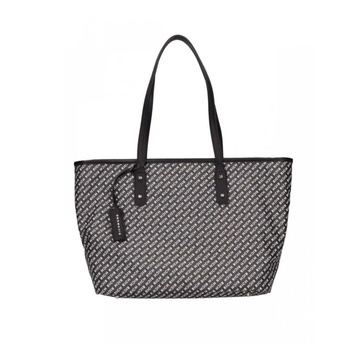 Logo Shoulder Shopping Bag