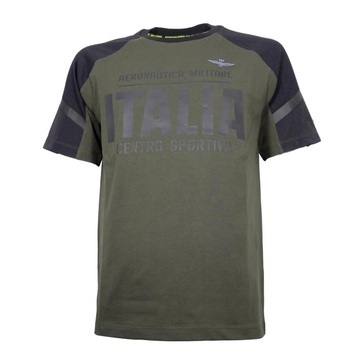 Green Sports T-Shirt with Technical Details
