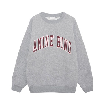 Heather Grey Logo Crew Neck Sweatshirt