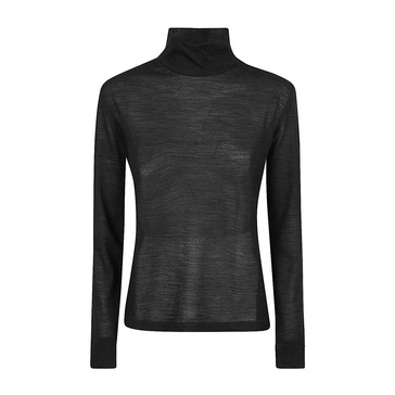 Black Wool Sweater