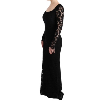 Elegant Floral Lace Sheath Dress