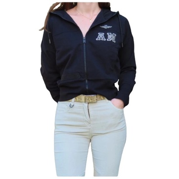 Zip Hooded Jacket - Black