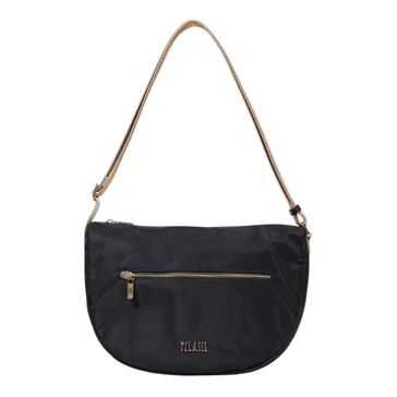 Chic Zip Fastening Bag with Pockets