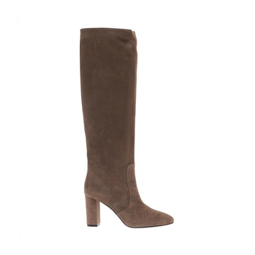 Suede Mud Boot with 80mm Heel