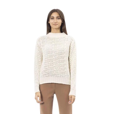 Cozy Ivory Mock Neck Sweater