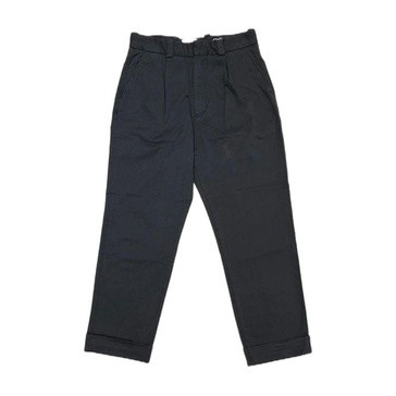 Velvet trousers in grey gabardine